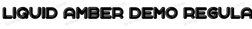 Liquid Amber DEMO Regular字体转换
